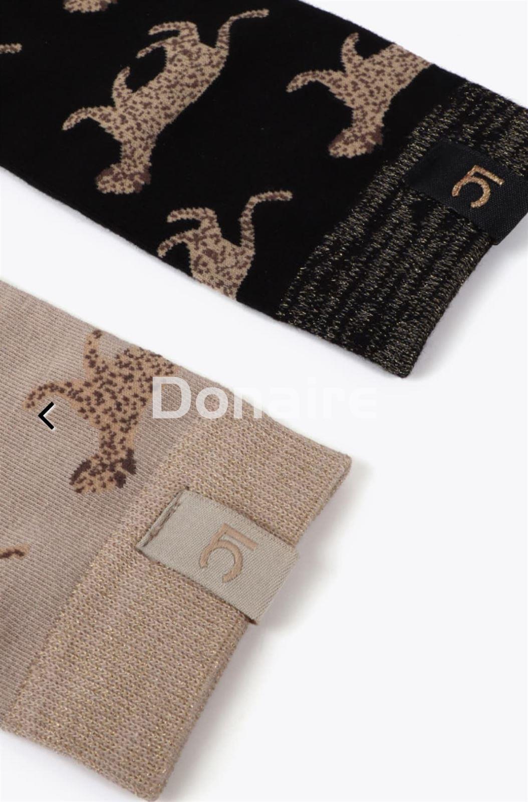 Pack de calcetines estampado leopardos Lola Casademunt - Imagen 6