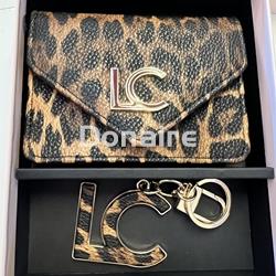 Pack monedero y llavero LC animal print Lola Casademunt - Imagen 1