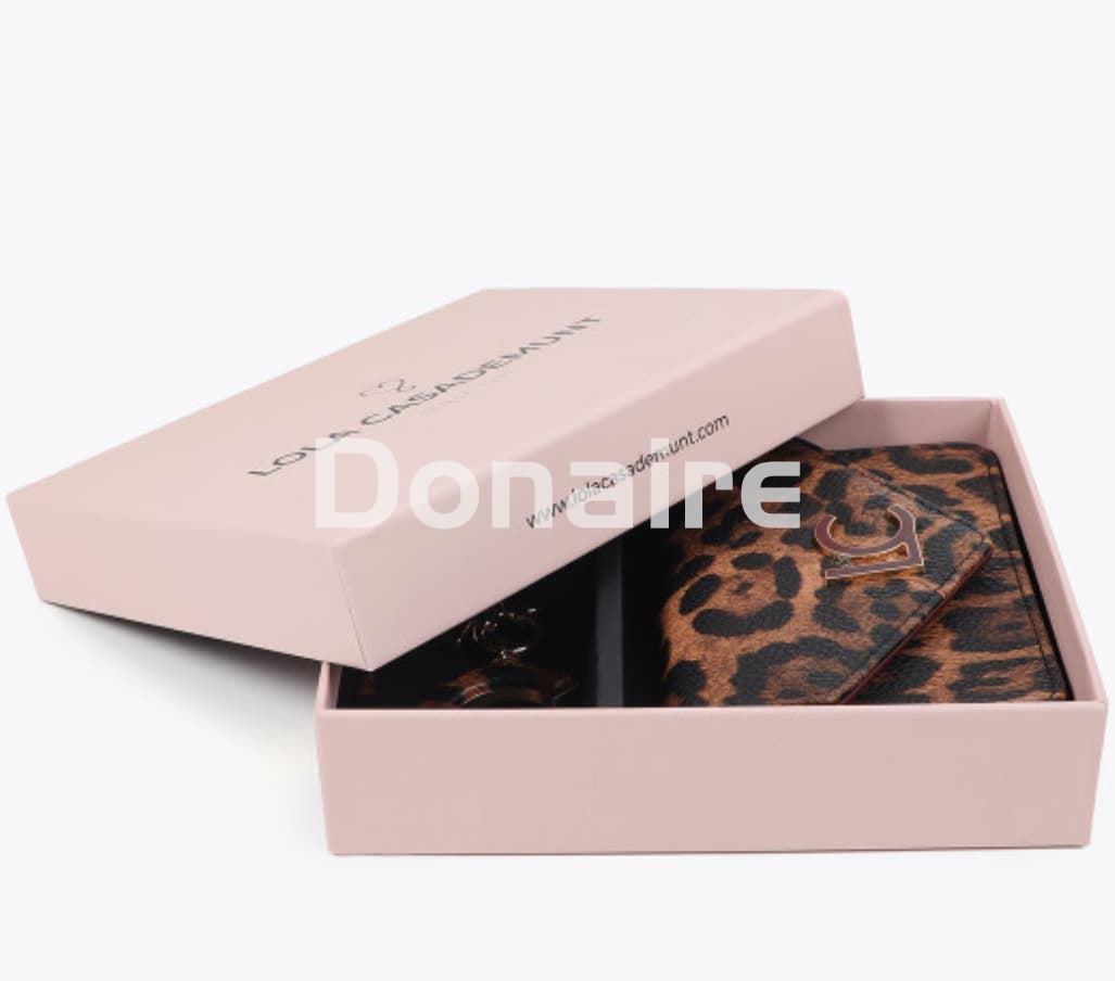 Pack monedero y llavero LC animal print Lola Casademunt - Imagen 3