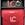 Pack monedero y llavero LC rojo y rosa Lola Casademunt - Imagen 1