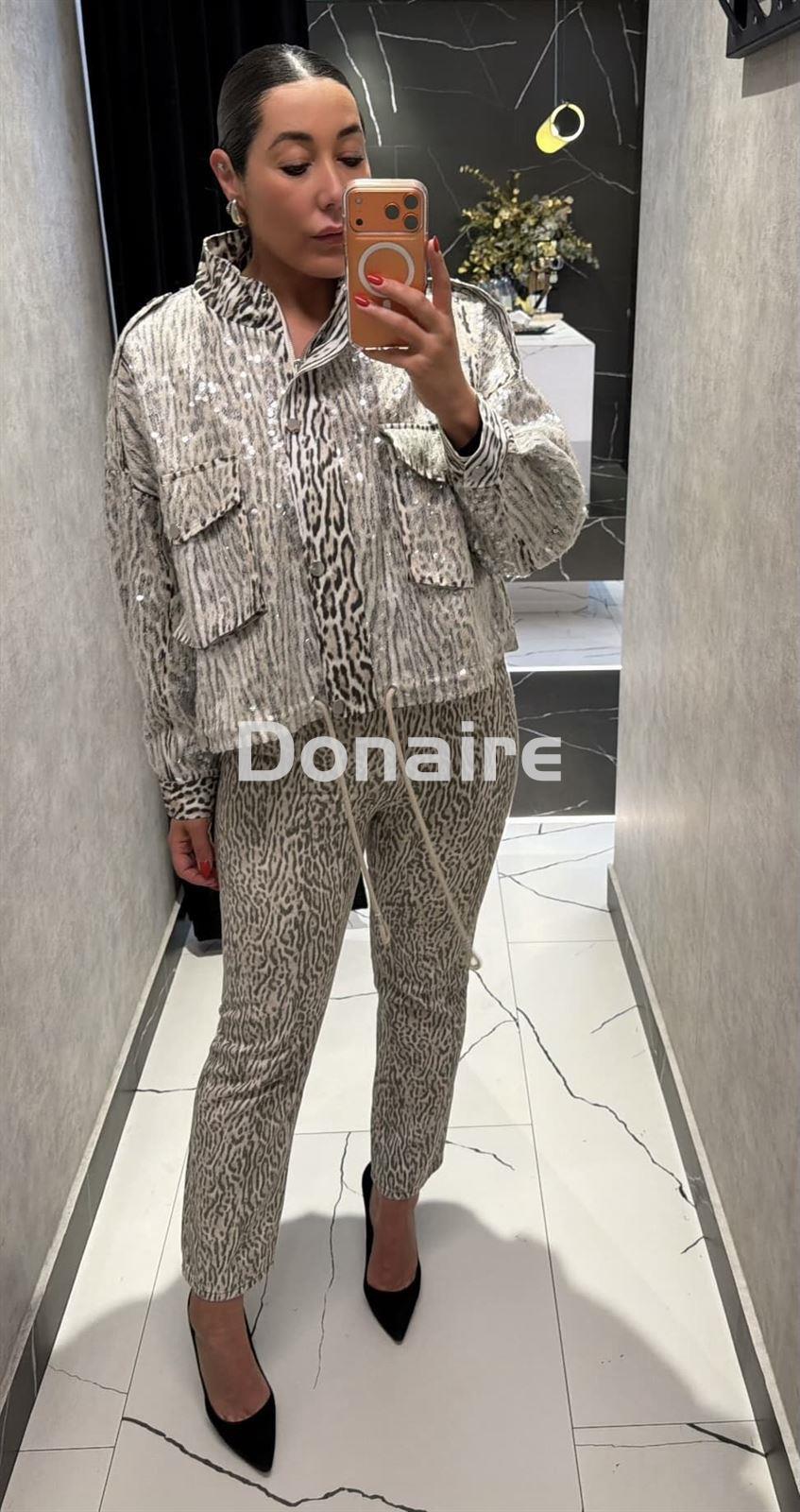 Pantalón animal print BSB - Imagen 4