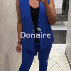 Pantalón azul eléctrico Koralline - Imagen 2