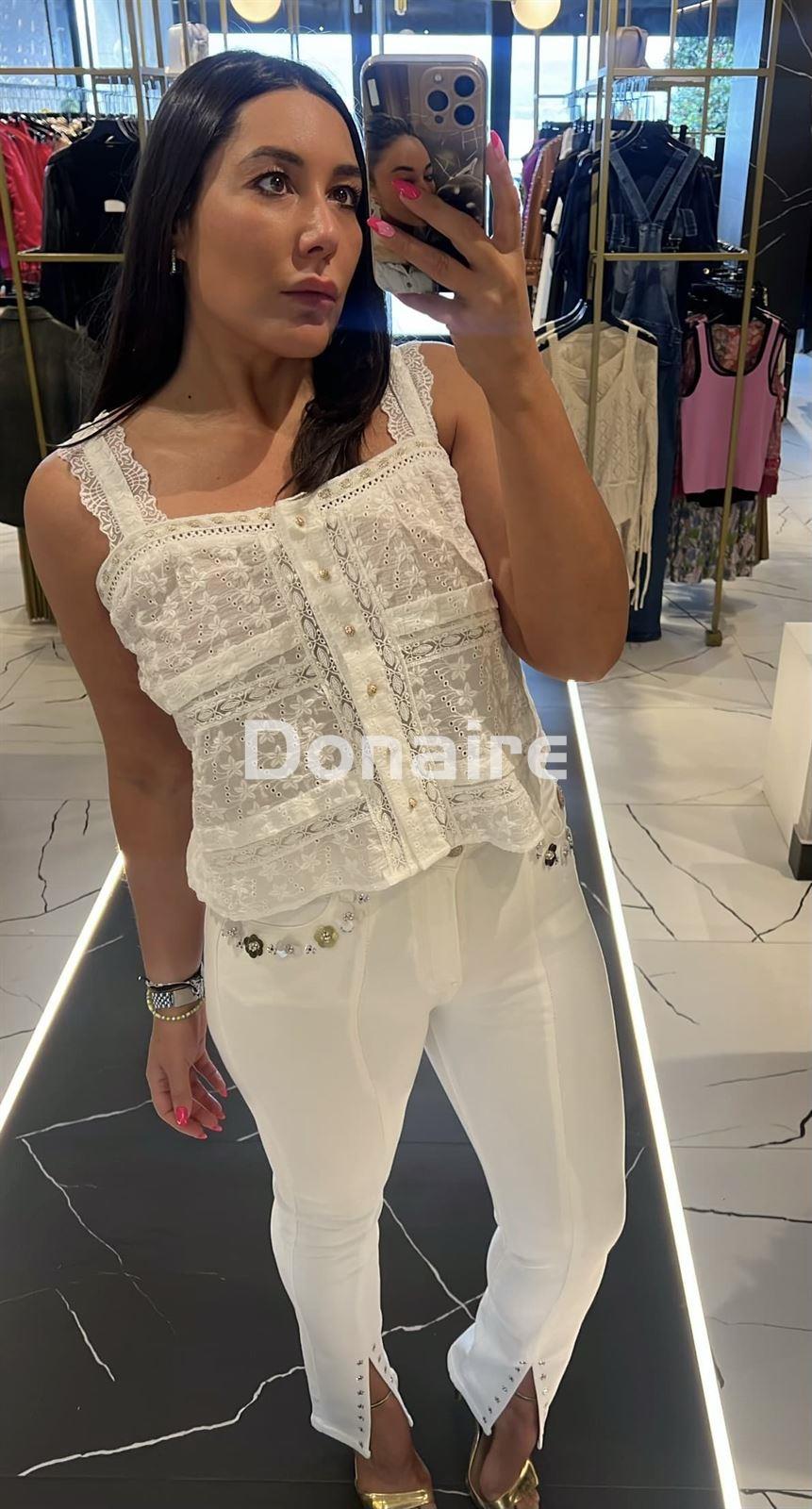 Pantalón blanco NKN - Imagen 2