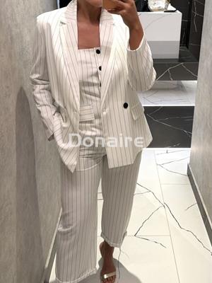 Pantalón blanco raya diplomática Phard - Imagen 1