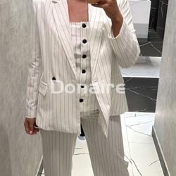 Pantalón blanco raya diplomática Phard - Imagen 2