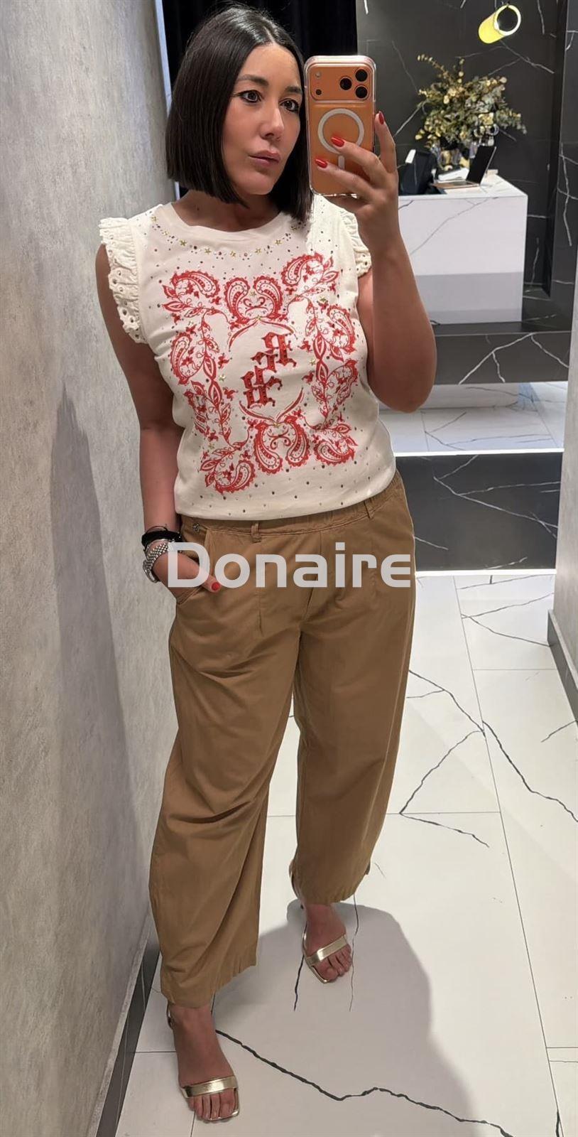 Pantalón camel BSB - Imagen 1