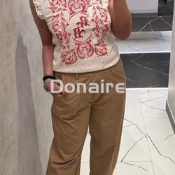 Pantalón camel BSB - Imagen 1