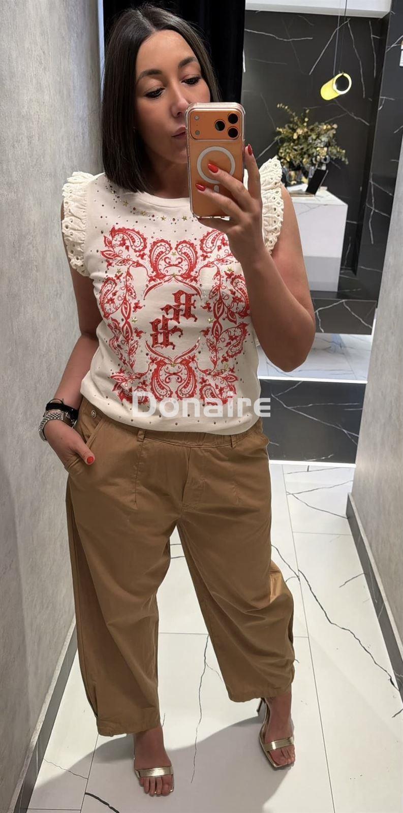 Pantalón camel BSB - Imagen 2