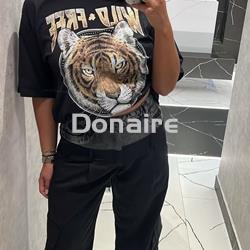 Pantalón cargo Open doble cinturilla y tejido combinado - Imagen 1