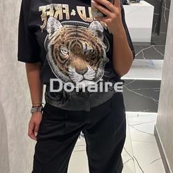 Pantalón cargo Open doble cinturilla y tejido combinado - Imagen 2