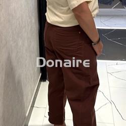 Pantalón carrot color teja Lea a Lez - Imagen 2