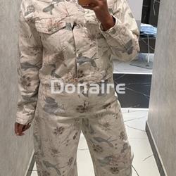 Pantalón carrot print floral BSB - Imagen 1