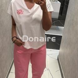 Pantalón carrot rosa flúor Lola Casademunt - Imagen 2