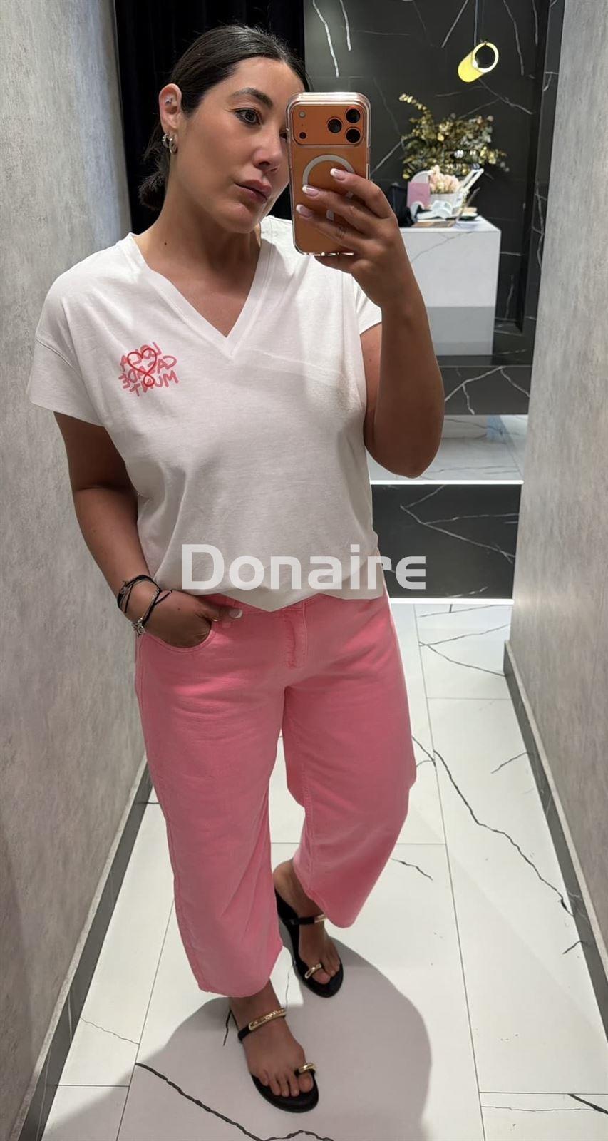 Pantalón carrot rosa flúor Lola Casademunt - Imagen 3