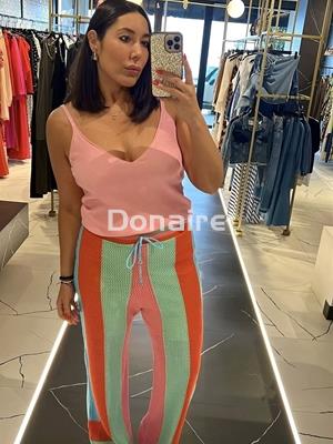 Pantalón crochet multicolor Lez a Lez - Imagen 1