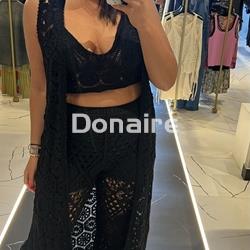 Pantalón crochet negro Koralline - Imagen 2