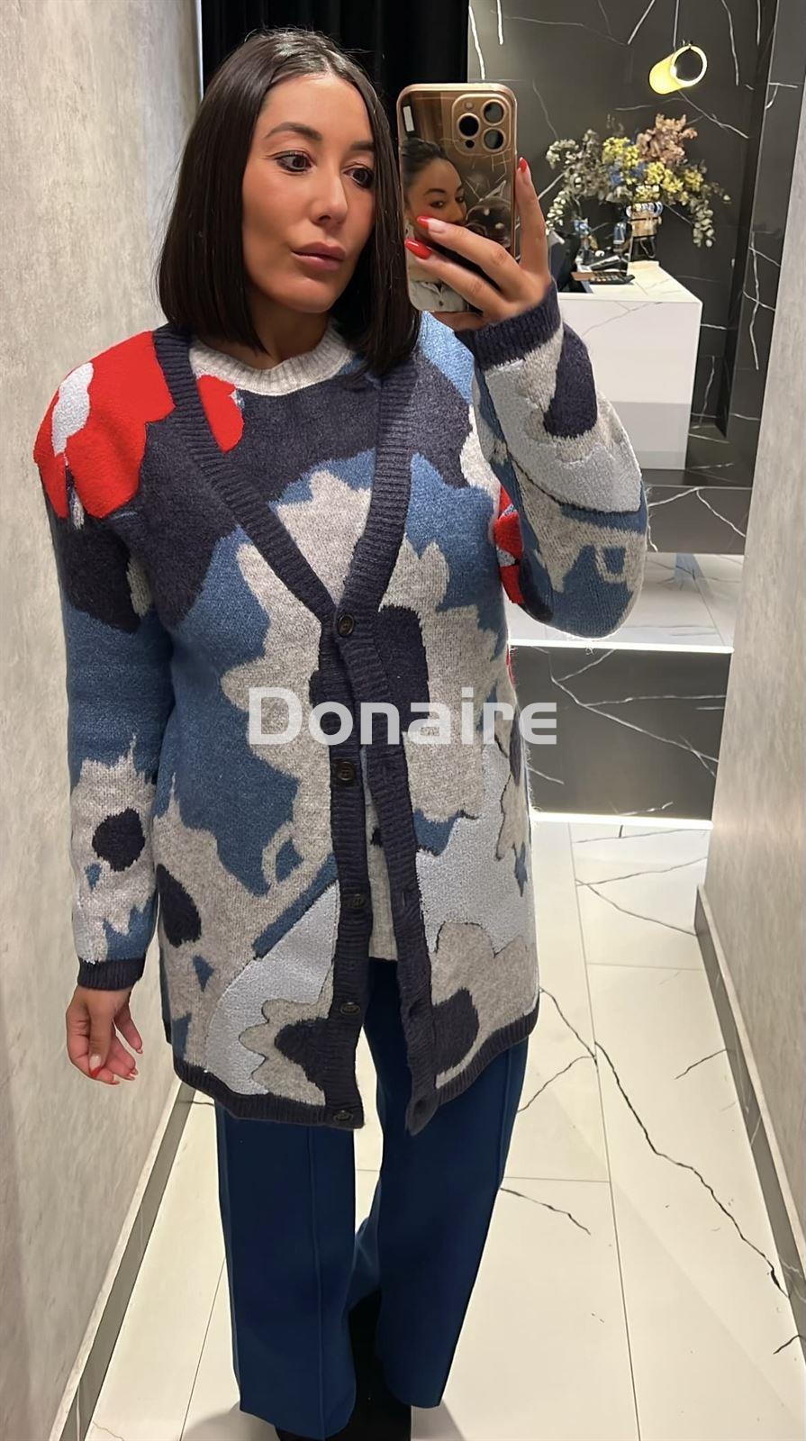 Pantalón de punto azul WNT - Imagen 7