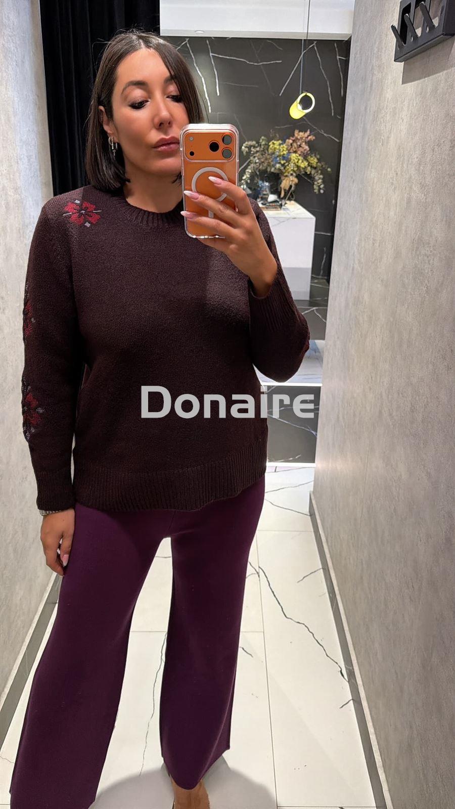 Pantalón de punto morado WNT - Imagen 6