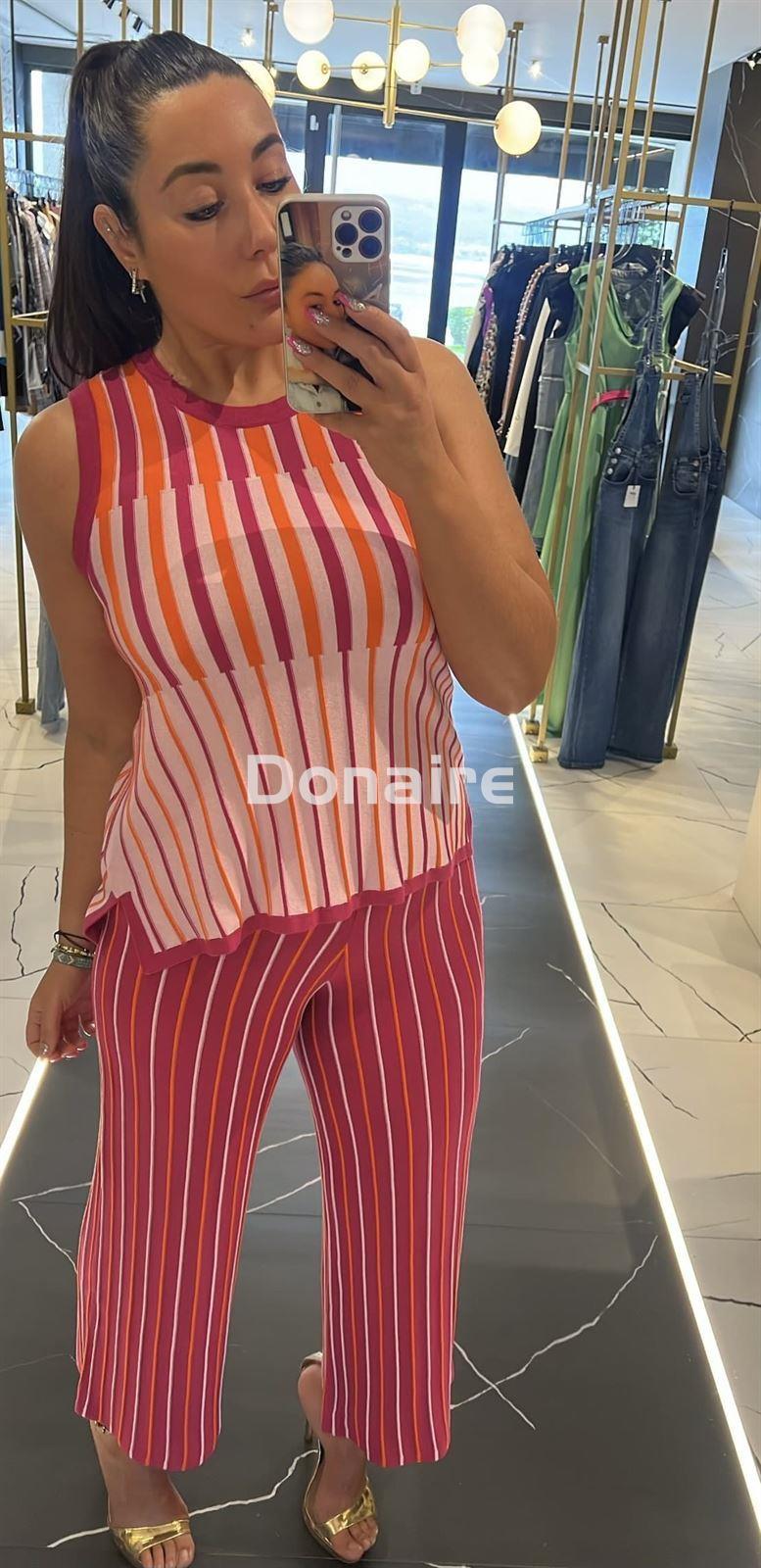 Pantalón de punto y rayas WNT - Imagen 1