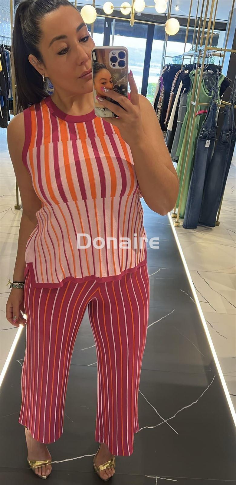 Pantalón de punto y rayas WNT - Imagen 2