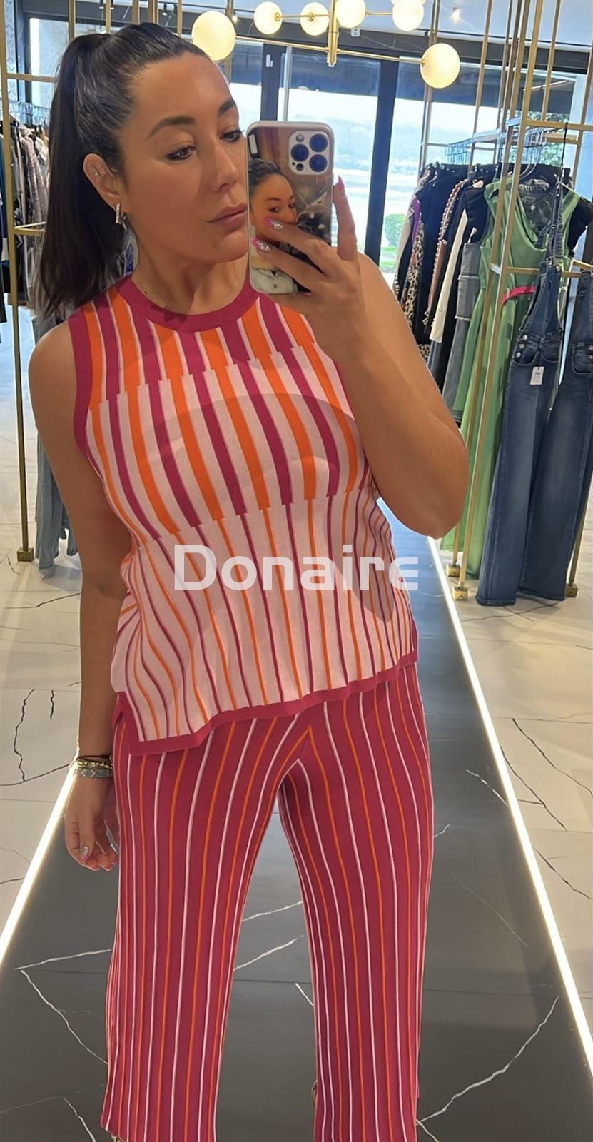 Pantalón de punto y rayas WNT - Imagen 3