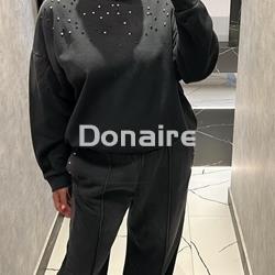 Pantalón jogger lavado desgastado brillantes Dixie - Imagen 1