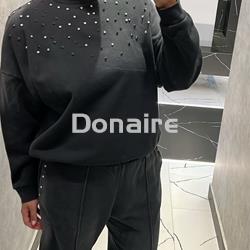 Pantalón jogger lavado desgastado brillantes Dixie - Imagen 2