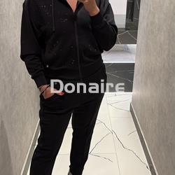 Pantalon jogger neopreno y strass Lola Casademunt - Imagen 2