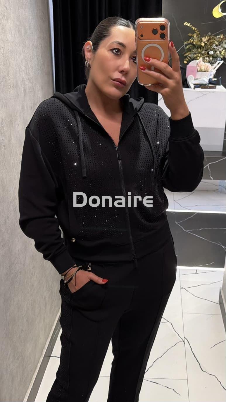 Pantalon jogger neopreno y strass Lola Casademunt - Imagen 4