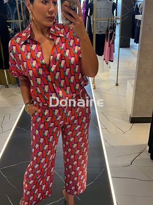 Pantalón logotipado multicolor Maite - Imagen 1