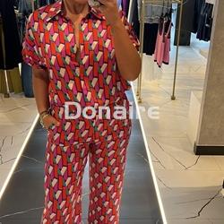 Pantalón logotipado multicolor Maite - Imagen 2