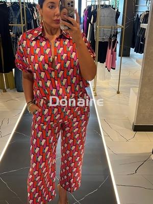 Pantalón logotipado multicolor Maite - Imagen 2