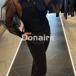 Pantalón negro campana Sahoco - Imagen 2