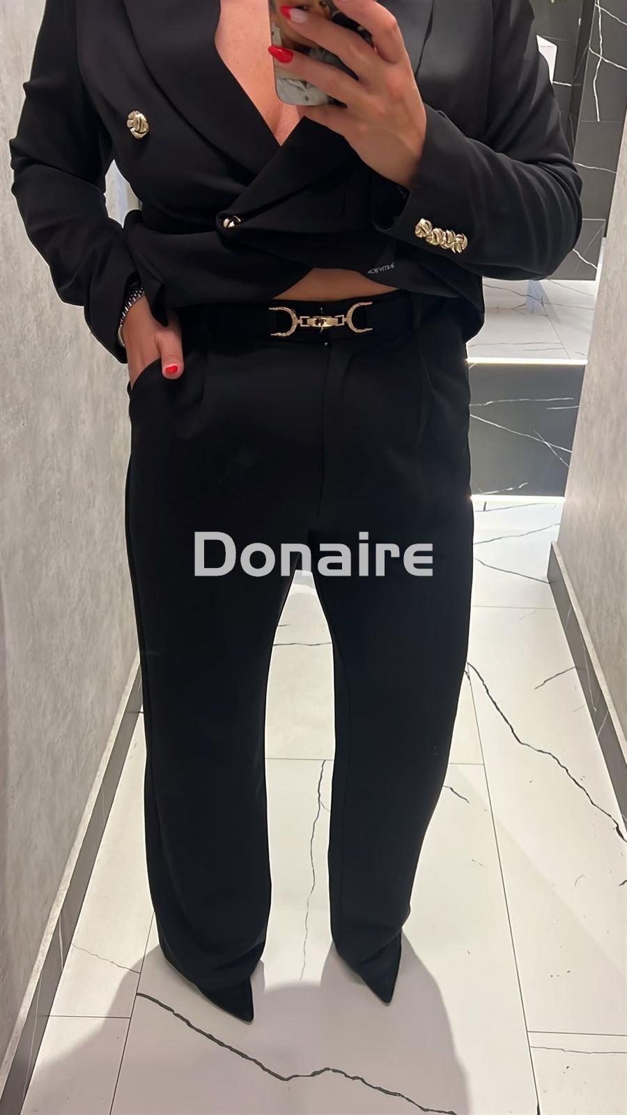 Pantalón negro vestir Koralline - Imagen 2