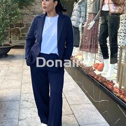 Pantalón palazzo estilo deportivo Souvenir - Imagen 1