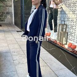 Pantalón palazzo estilo deportivo Souvenir - Imagen 2