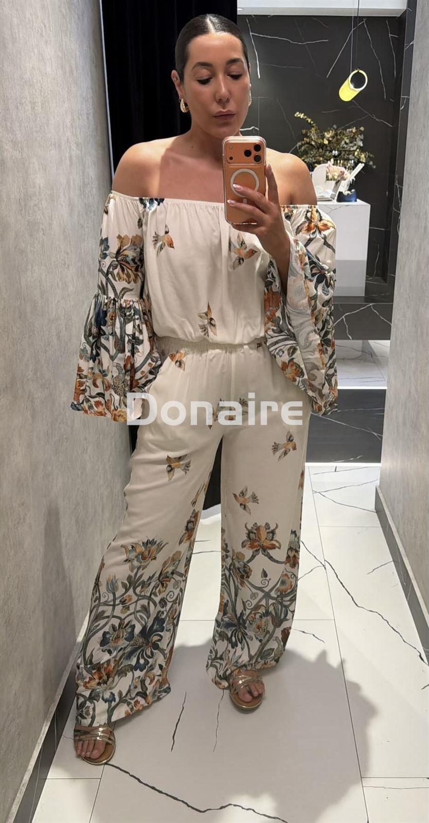Pantalón print floral BSB - Imagen 3