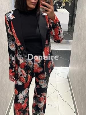 Pantalón print floral Koralline - Imagen 1