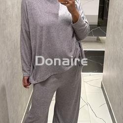 Pantalón punto gris fluído Lolita - Imagen 2