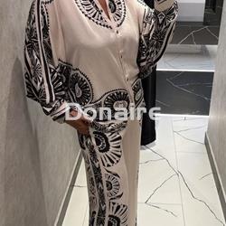 Pantalón satèn estampado bicolor NKN - Imagen 1