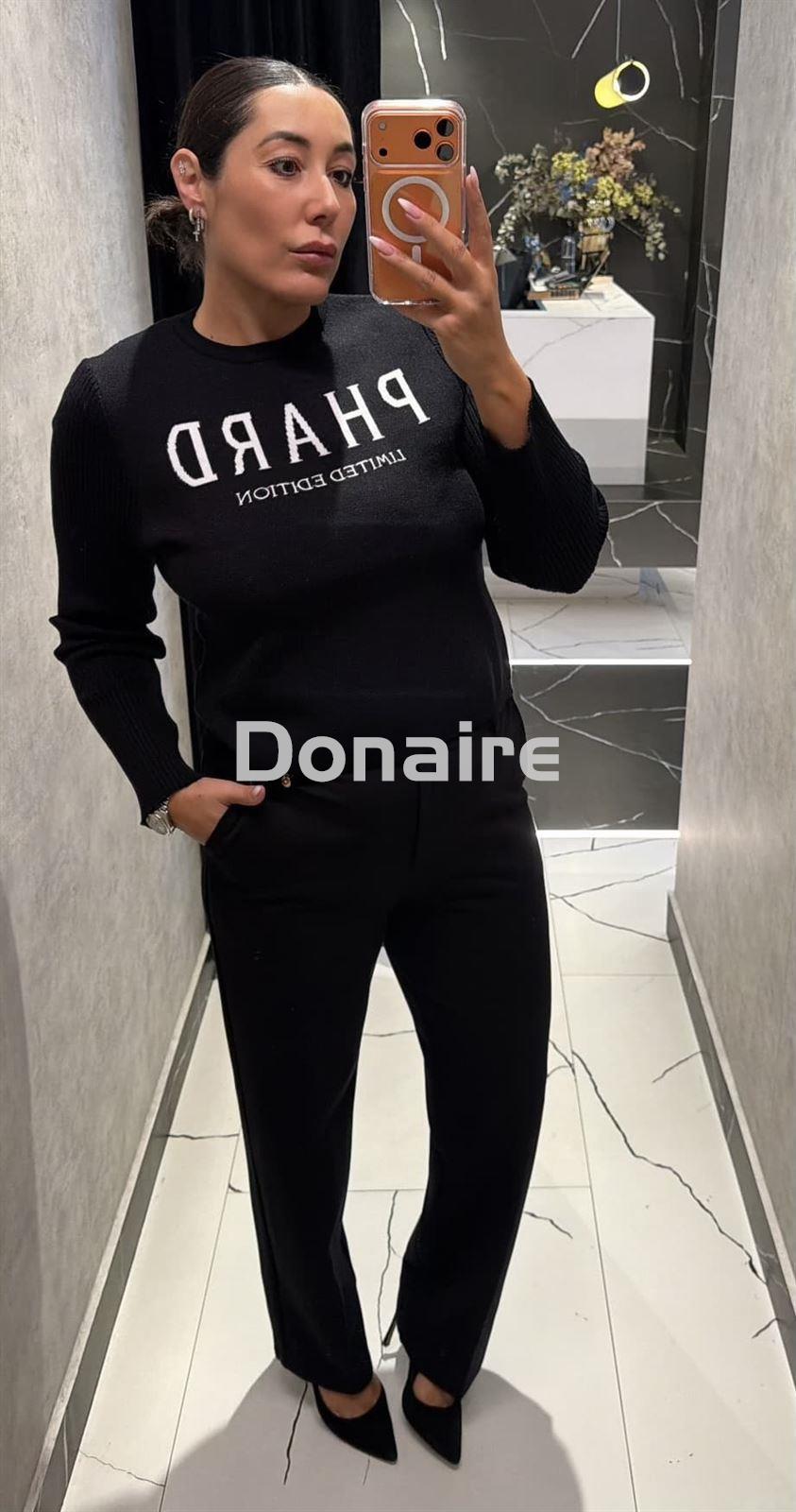 Pantalón traje negro Goa Goa - Imagen 1