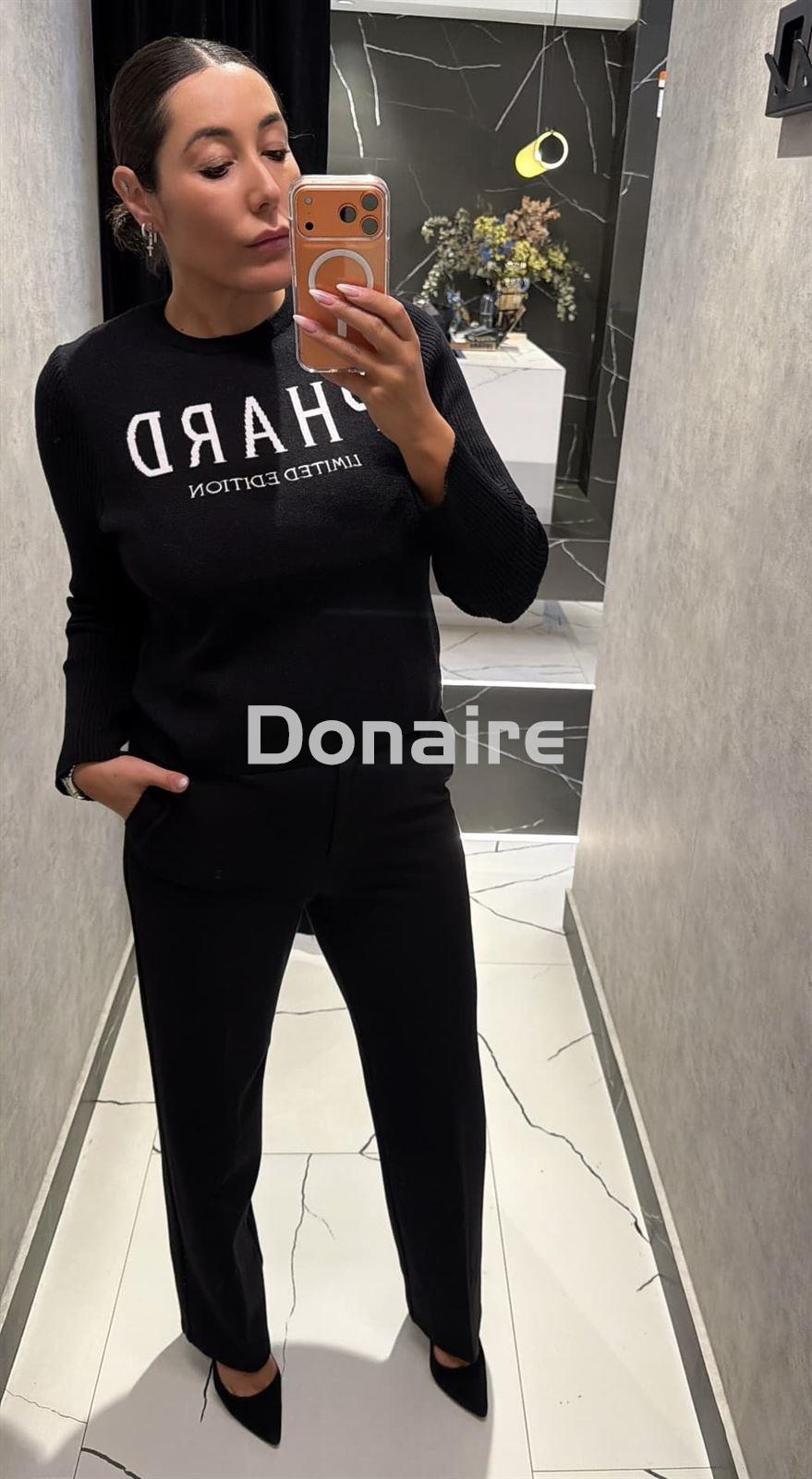 Pantalón traje negro Goa Goa - Imagen 2