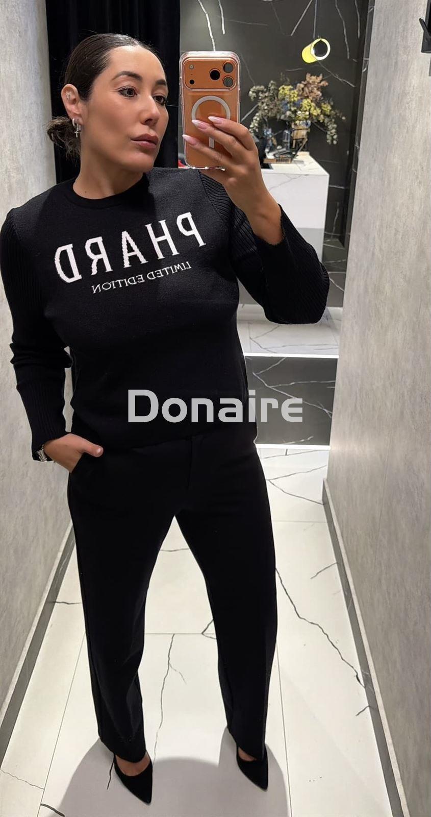 Pantalón traje negro Goa Goa - Imagen 3