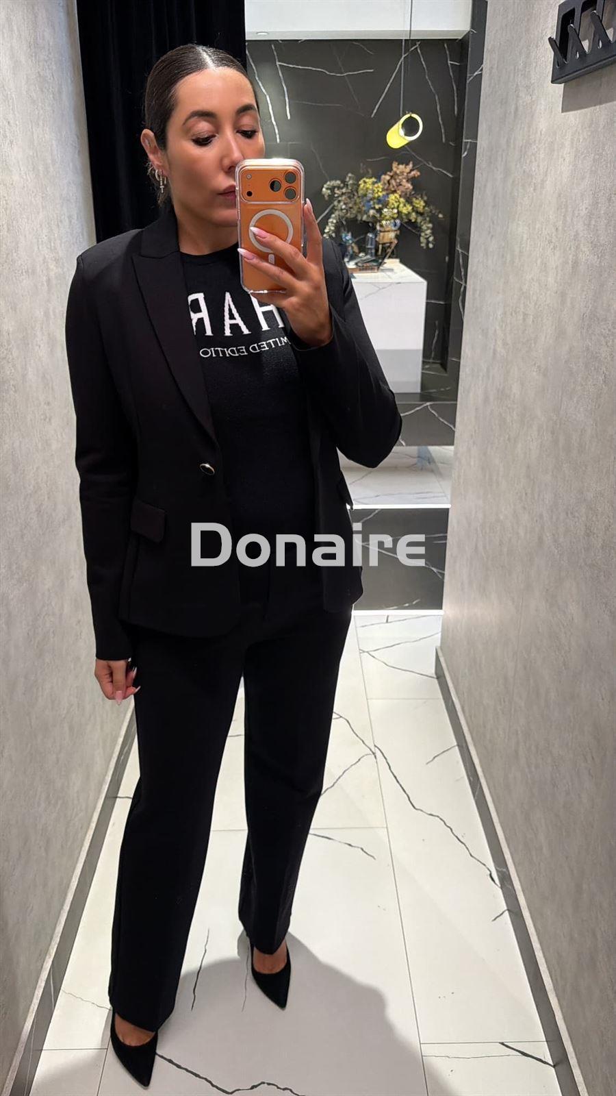 Pantalón traje negro Goa Goa - Imagen 5