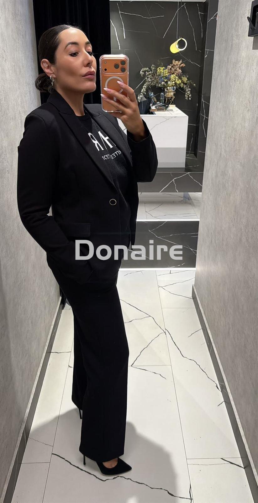 Pantalón traje negro Goa Goa - Imagen 6