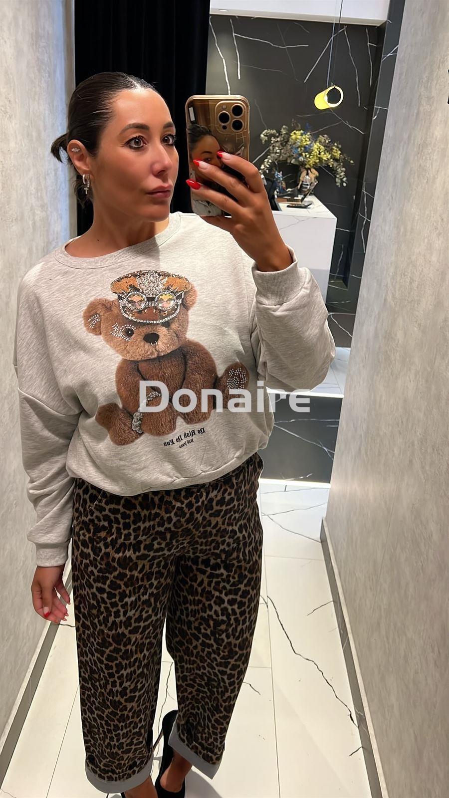 Pantalón vaquero animal print Dixie - Imagen 2