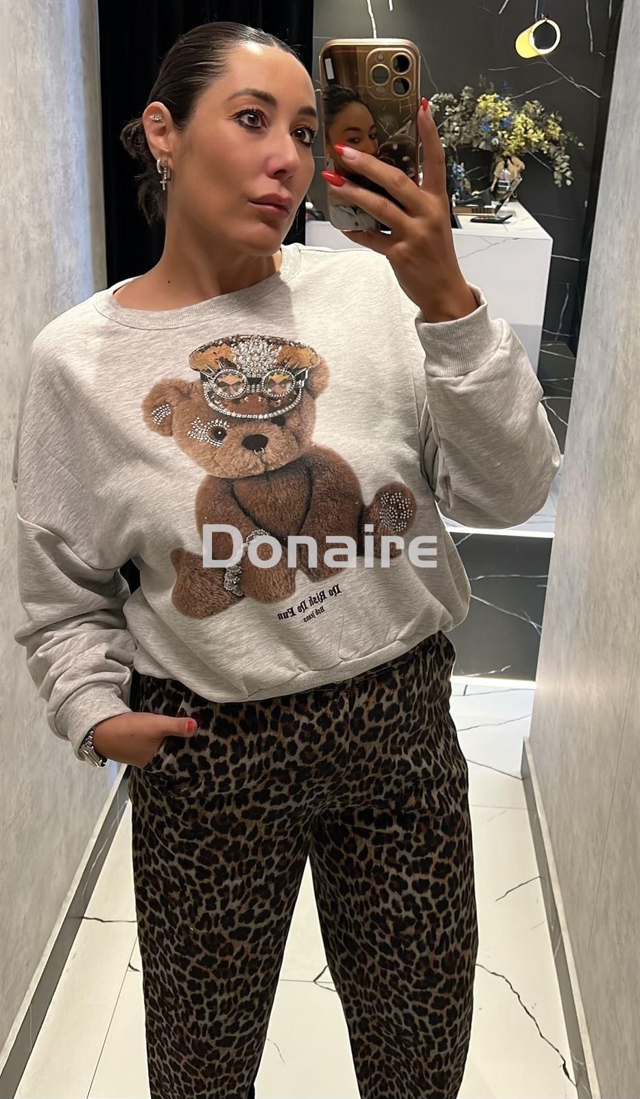 Pantalón vaquero animal print Dixie - Imagen 4