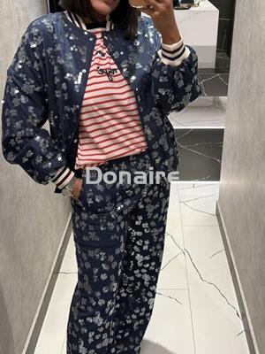 Pantalón vaquero con lentejuelas Dixie - Imagen 2