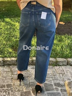 Pantalón vaquero crop BSB - Imagen 2