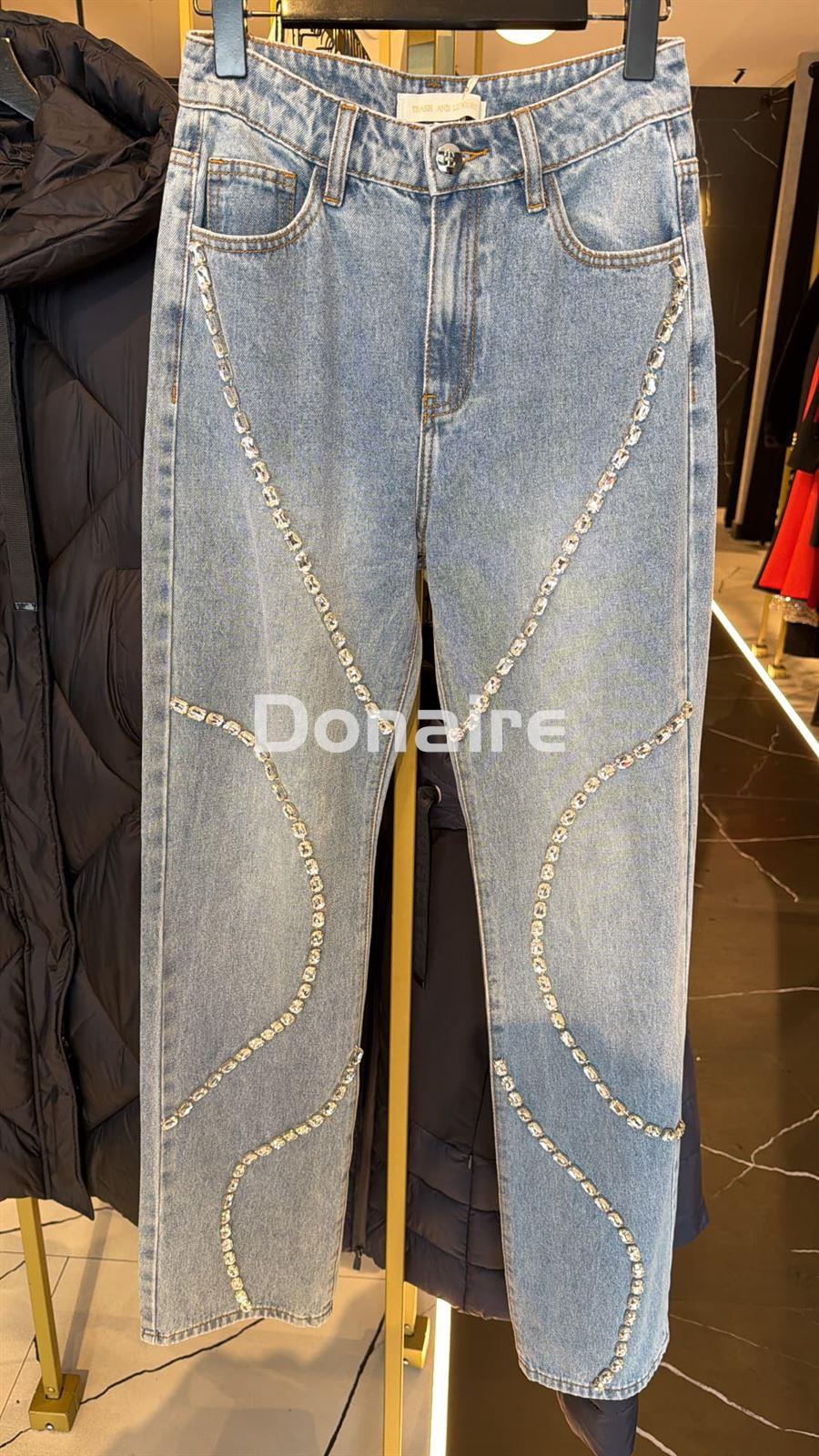 Pantalón vaquero joya Trash and Luxury - Imagen 2